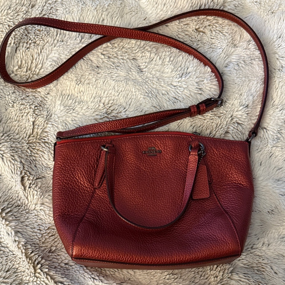 Coach Cherry Red Crossbody Bag